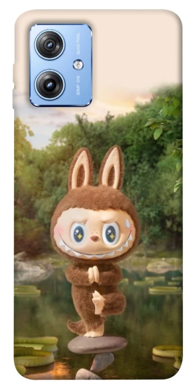 Чохол на Motorola Moto G84 Labubu Yoga фото 1 з 1