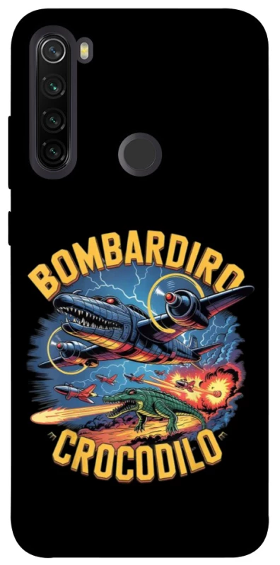 Чохол на Xiaomi Redmi Note 8T Bombardino Crocodilo v2 фото 1 з 1