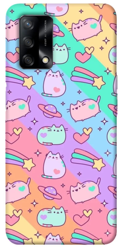 Чехол на Oppo A74 4G Cat Cute фото 1 из 1