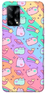 Чехол на Oppo A74 4G Cat Cute фото 1 из 1