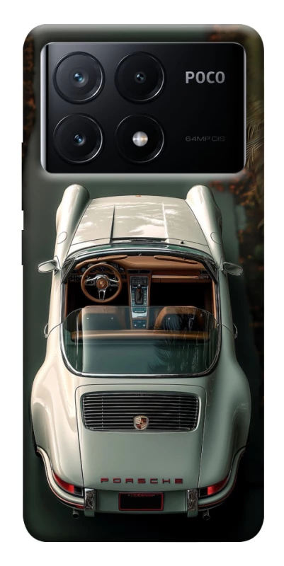 Чехол на Xiaomi Poco X6 White porsche фото 1 из 1