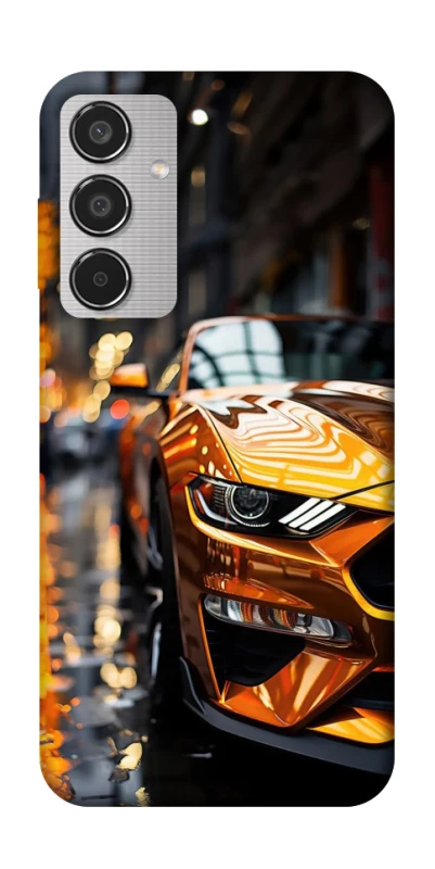 Чохол на Samsung Galaxy M35 Golden sports car фото 1 з 1