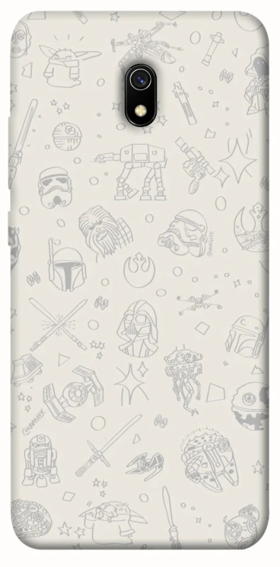 Чохол на Xiaomi Redmi 8a Star Wars background ver.1 фото 1 з 1