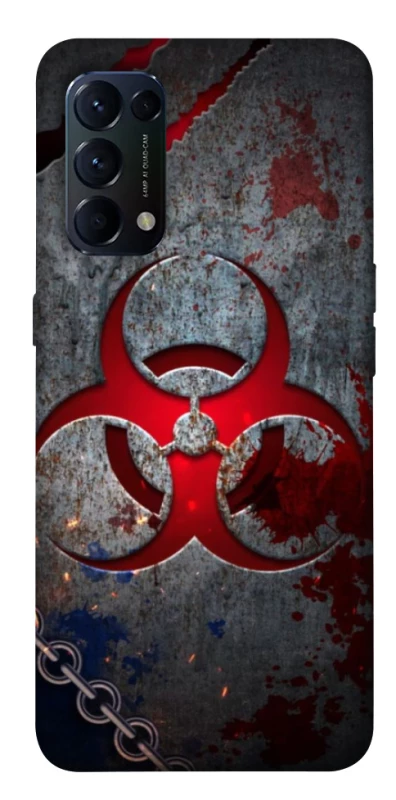 Чехол на Oppo Reno 5 4G Радиация v3 фото 1 из 1