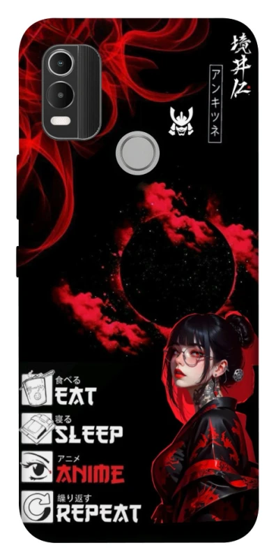 Чехол на Nokia C21 Plus She is Japanese ver.2 фото 1 из 1