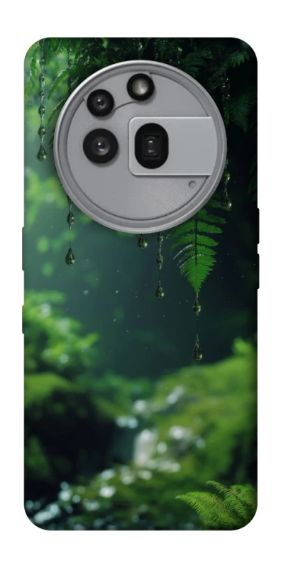 Чехол на Nothing Phone (3a) Pro rain forest фото 1 из 1