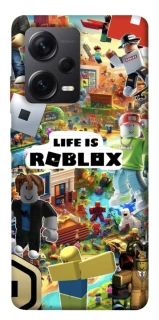 Чехол на Xiaomi Redmi Note 12 Pro 5G Life is Roblox фото 1 из 1