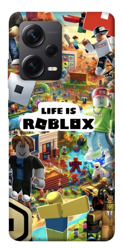 Чохол на Xiaomi Redmi Note 12 Pro+ 5G Life is Roblox фото 1 з 1