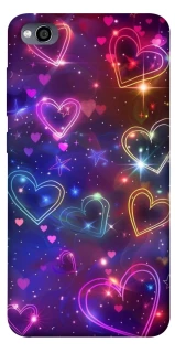 Чохол на Xiaomi Redmi 4a Drawn hearts фото 1 з 1