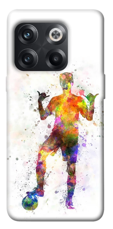Чехол на OnePlus 10T Football Player v3 фото 1 из 1
