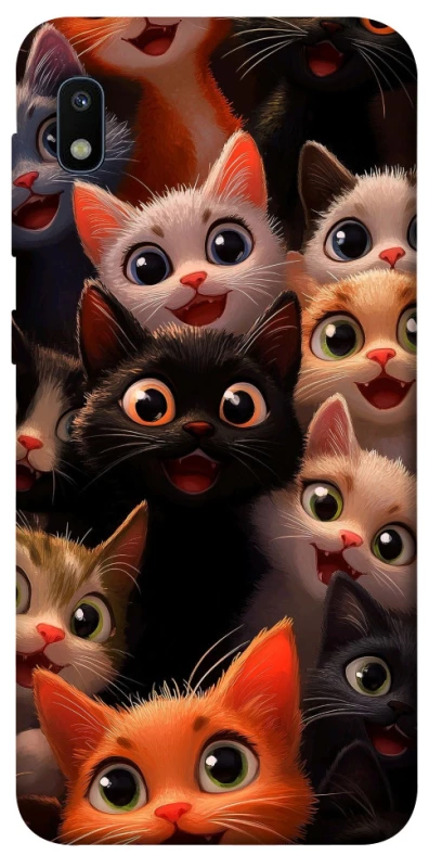Чохол на Samsung Galaxy A10 (A105F) happy cats фото 1 з 1