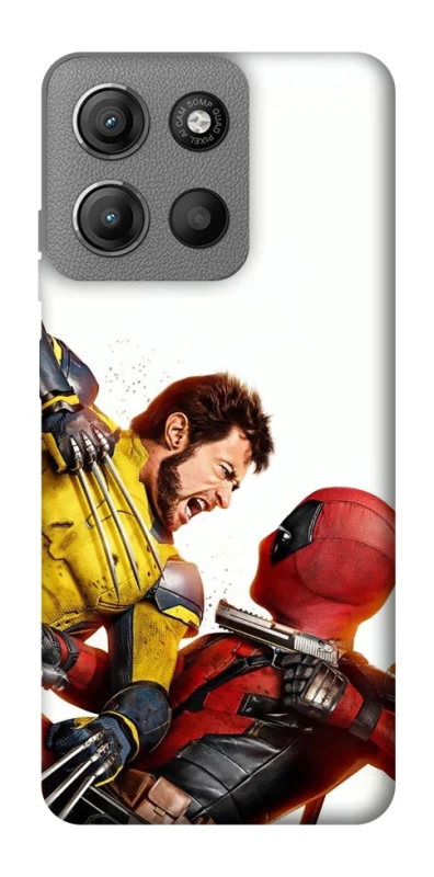Чохол на Motorola Moto G15 Power Deadpool and Wolverine фото 1 з 1