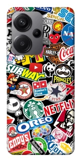 Чехол на Xiaomi Redmi Note 13 Pro+ brands фото 1 из 1