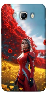 Чехол на Samsung J710F Galaxy J7 (2016) Cyber space girl ver.5 фото 1 из 1