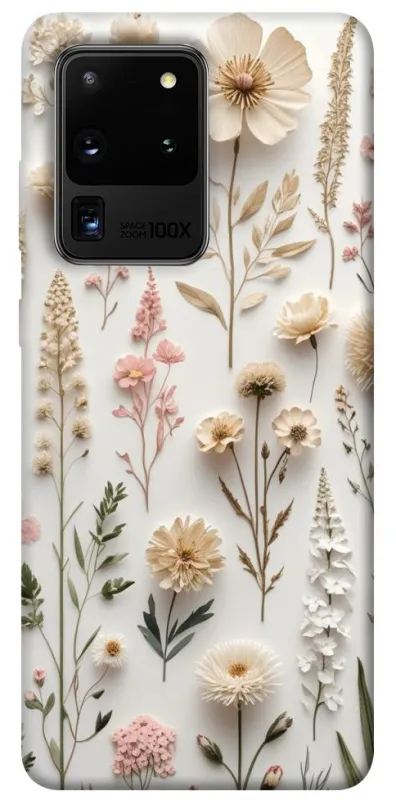 Чохол на Samsung Galaxy S20 Ultra Floral design ver.1 фото 1 з 1