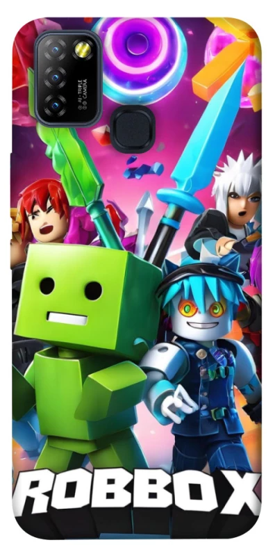 Чохол на Infinix Hot 10 Lite Roblox gaming heroes фото 1 з 1