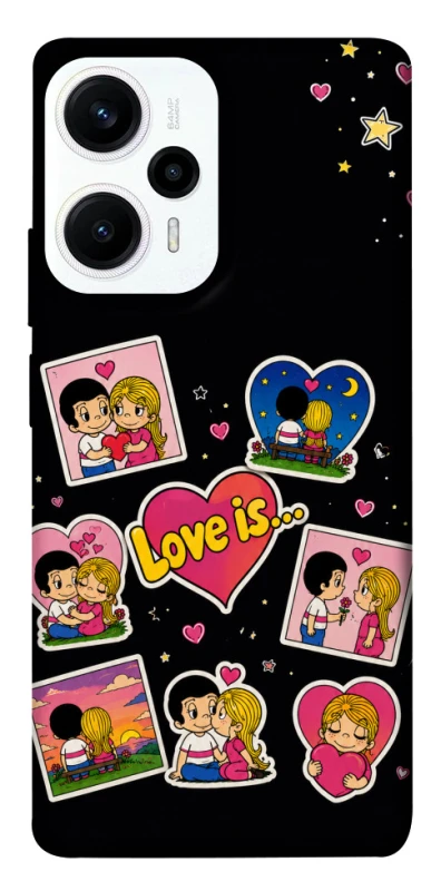 Чохол на Xiaomi Poco F5 / Note 12 Turbo Love is фото 1 з 1