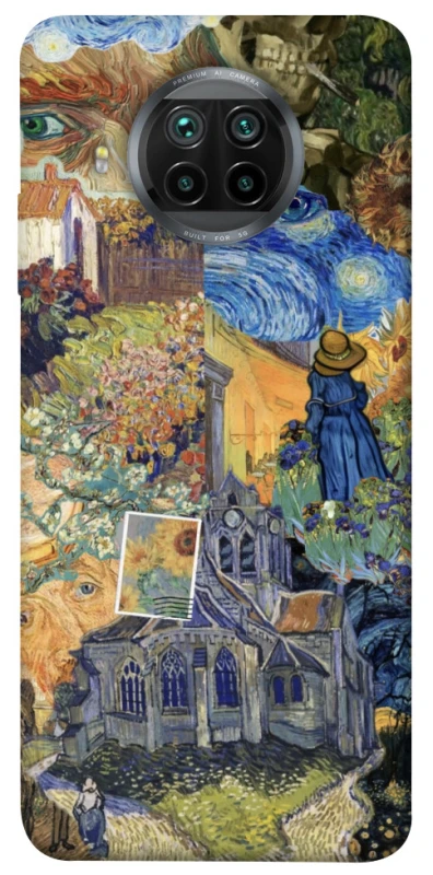 Чохол на Xiaomi Mi 10T Lite / Redmi Note 9 Pro 5G Van Gogh collage фото 1 з 1
