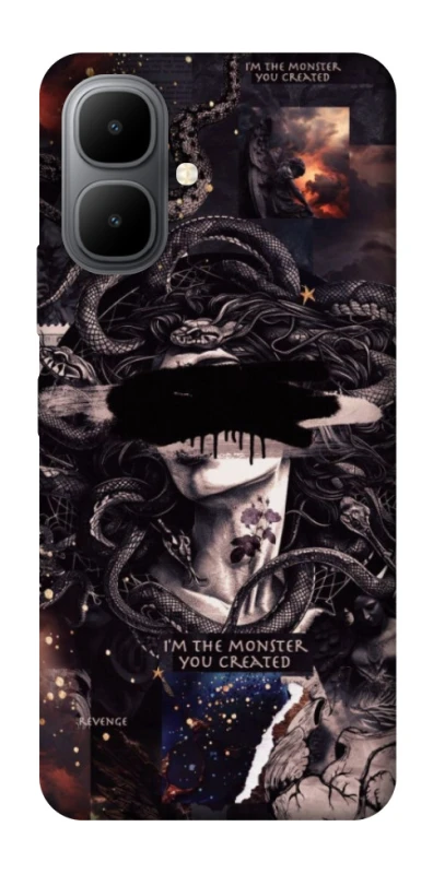 Чехол на Infinix Smart 10 Monster you created фото 1 из 1