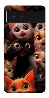 Чохол на Google Pixel 6 happy cats фото 1 з 1