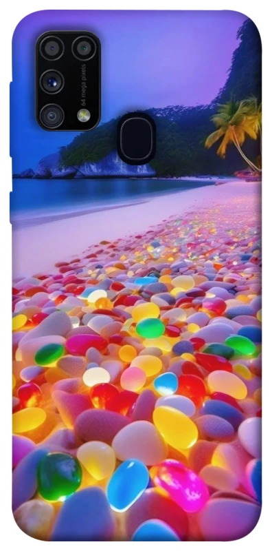 Чохол на Samsung Galaxy M31 Каміння світиться на березі фото 1 з 1