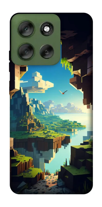 Чохол на Motorola Moto G56 5G Minecraft sunrise фото 1 з 1