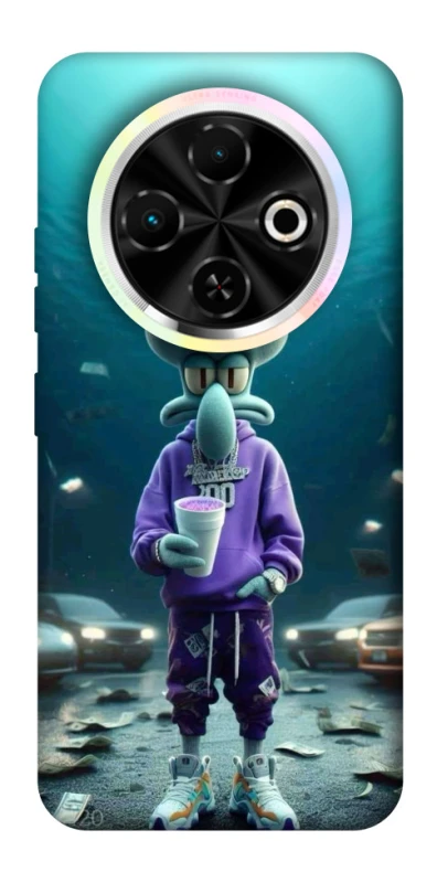 Чохол на TECNO Spark 30C Сквідвард фото 1 з 1