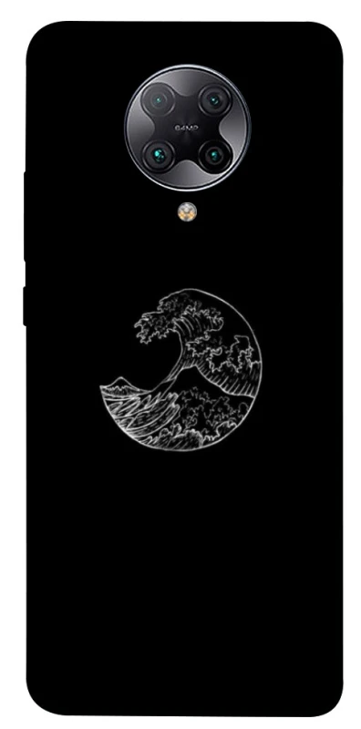Чохол на Xiaomi Redmi K30 Pro / Poco F2 Pro Black tsunami фото 1 з 1