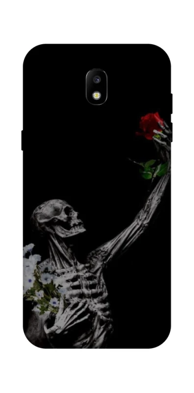 Чехол на Samsung Galaxy J5 (2017) Skeleton vs Rose фото 1 из 1