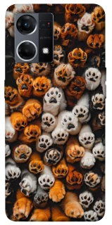 Чохол на Oppo Reno 7 4G Сat paws фото 1 з 1