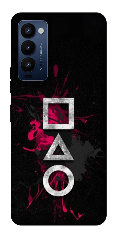 Чехол на TECNO Camon 18 Pro Square Sentence фото 1 из 1