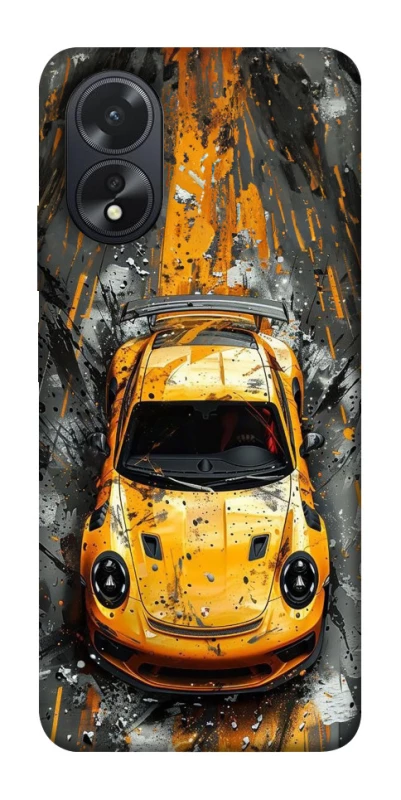 Чехол на Oppo A38 Drawn Porsche фото 1 из 1