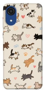 Чохол на Samsung Galaxy A03 Core Cat style ver.2 фото 1 Чохол на Samsung Galaxy A03 Core Cat style ver.2 фото 1 з 1