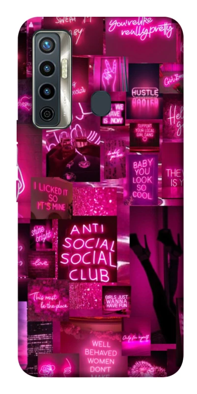 Чехол на TECNO Camon 17 Hot collage ver.7 фото 1 из 1