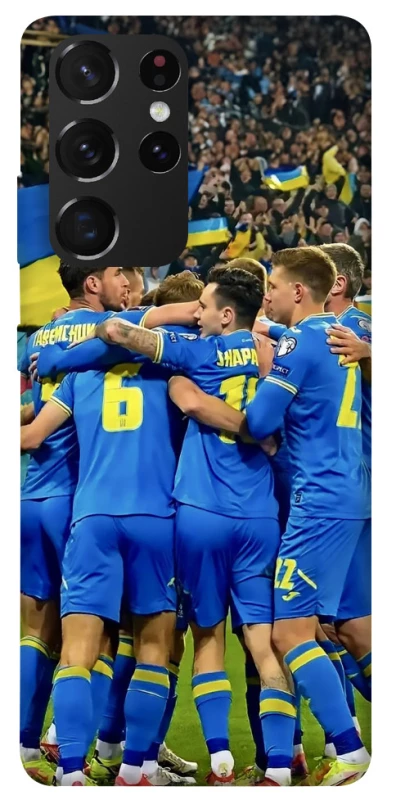 Чехол на Samsung Galaxy S21 Ultra Сборная Украины v3 фото 1 из 1
