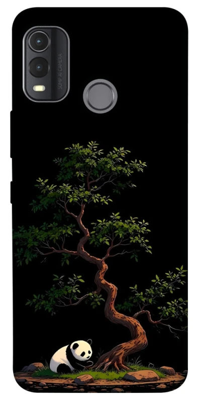 Чохол на Nokia G11 Plus Panda and tree фото 1 з 1