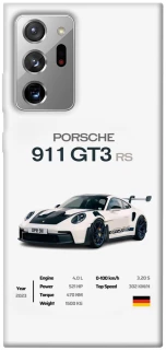 Чехол на Samsung Galaxy Note 20 Ultra Porsche 911 GT3 фото 1 из 1
