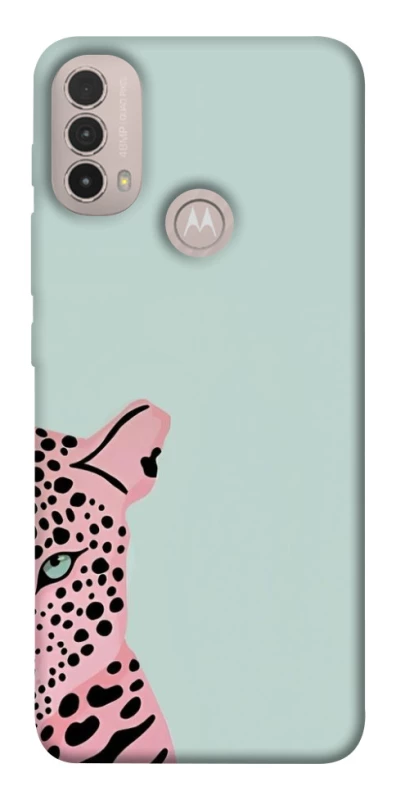 Чехол на Motorola Moto E40 Leopard Art фото 1 из 1