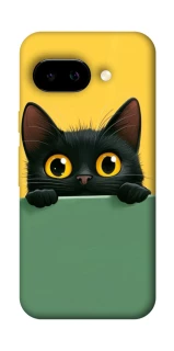 Чехол на Google Pixel 9a Black cat v2 фото 1 Чехол на Google Pixel 9a Black cat v2 фото 1 из 1