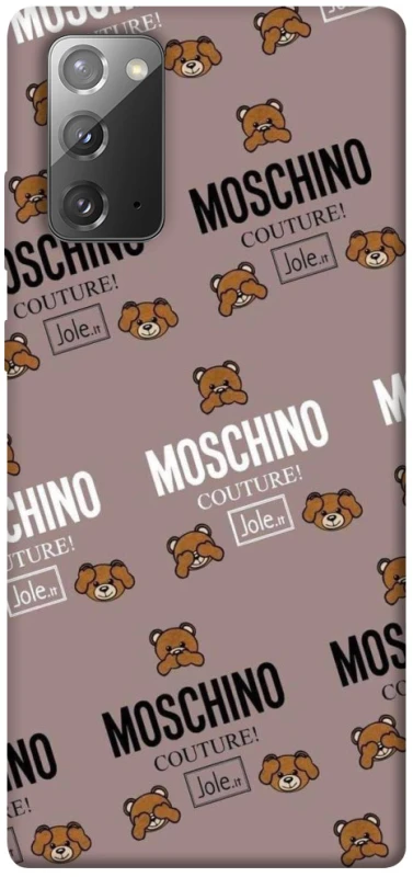Чохол на Samsung Galaxy Note 20 Moschino фото 1 з 1