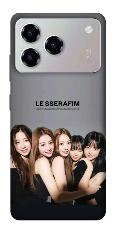 Чохол на ZTE Blade A76 LE SSERAFIM v2 фото 1 з 1