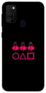 Чехол на Samsung Galaxy M21 squid game v3 фото 1 из 1