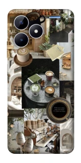 Чехол на Realme Note 50 5G Coffee collage ver.4 фото 1 из 1