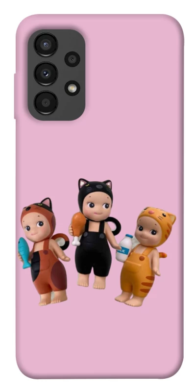 Чохол на Samsung Galaxy A13 4G Cat Cafe Trio фото 1 з 1