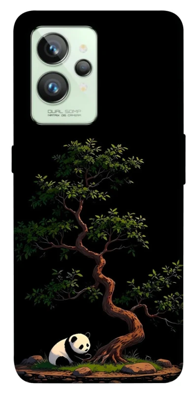 Чехол на Realme GT2 Panda and tree фото 1 из 1