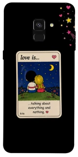 Чехол на Samsung A530 Galaxy A8 (2018) Love is ver.6 фото 1 из 1