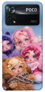 Чохол на Xiaomi Poco X4 Pro 5G SKULLPANDA × My Little Pony Ver.1 фото 1 з 1