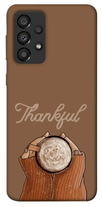 Чохол на Samsung Galaxy A33 5G Thankful coffee фото 1 з 1