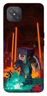 Чохол на Oppo A92s Minecraft game adventure фото 1 з 1