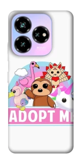 Чехол на ZTE Nubia V60 Desing Adopt Me Pets Logo фото 1 из 1